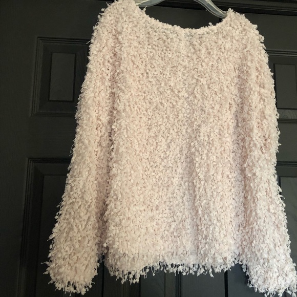 Off white boutique shag sweater - Picture 3 of 3